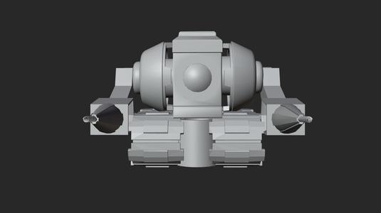 The mining bot GAME-READY 3D modell