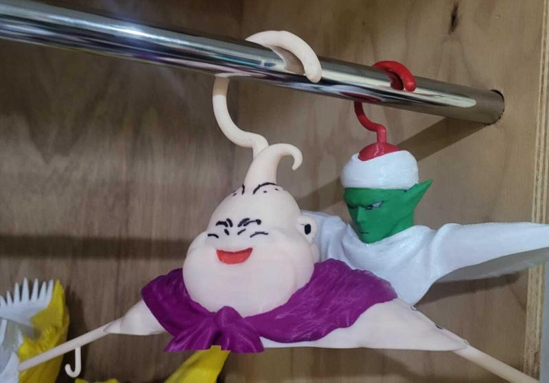 Majin Buu clothes hanger - Majin Buu clothes hanger-DRAGON BALL Z DBZ