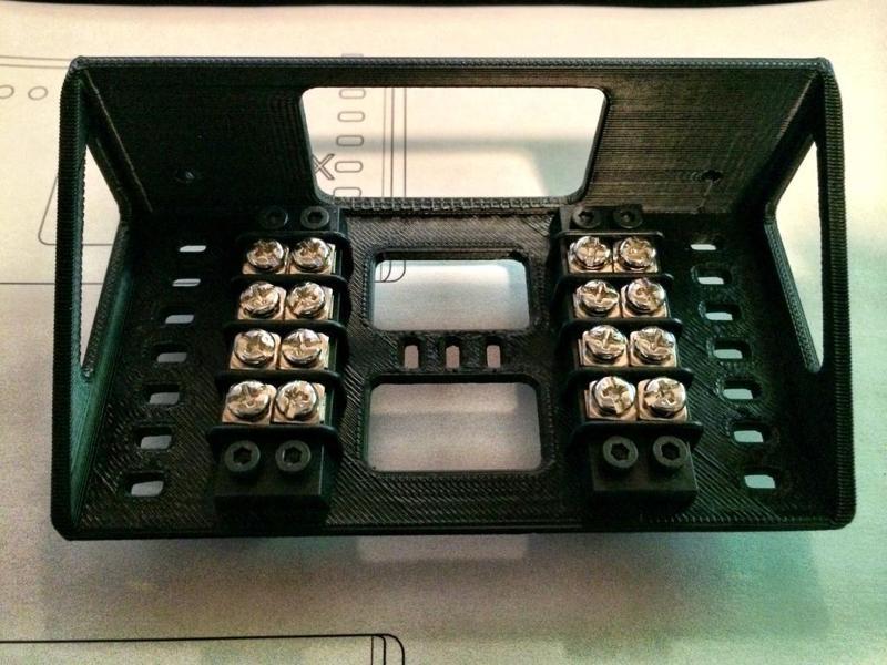 Shapeoko 2 Carriage Terminal Board Mount