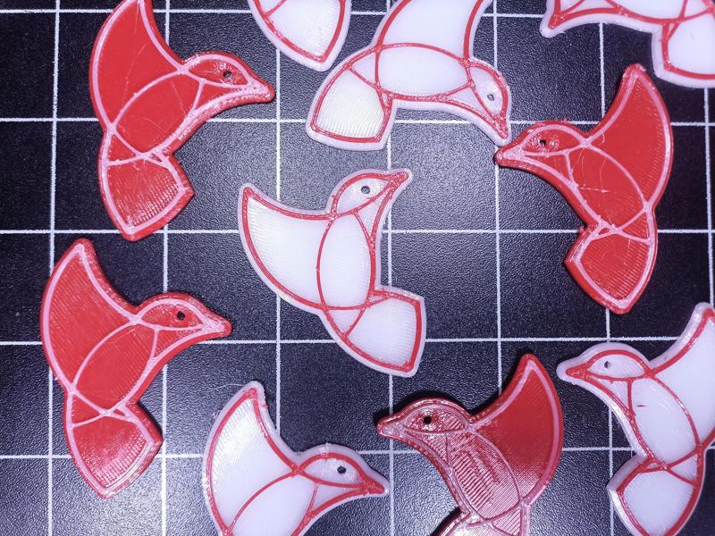 Hummingbird keychain