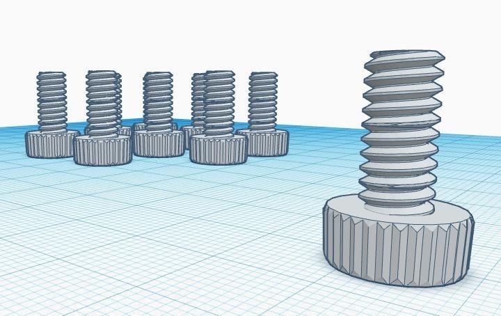 Ritewing thumb screws