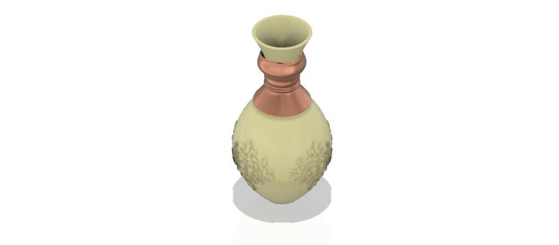 vase cup pot jug vessel v315 for 3d-print or cnc