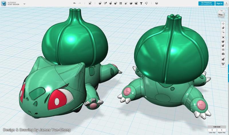 Pokémon - Bulbasaur pull back car toy