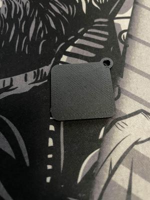 NFC Square Keychain