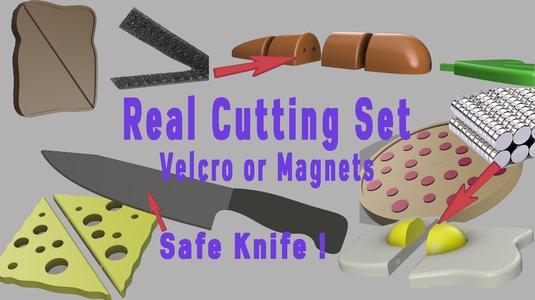 Real cutting Kitchen Set SAFE for Kids Play Kitchen Necessities
