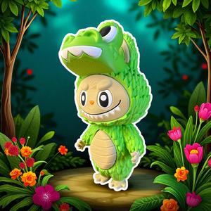 DIY Dino Labubu Doll - Inspired by Labubu - Fan Art