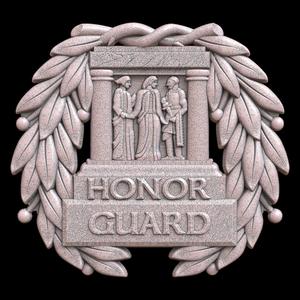 3D Model STL File for CNC Router Laser & 3D Printer Honor Guard