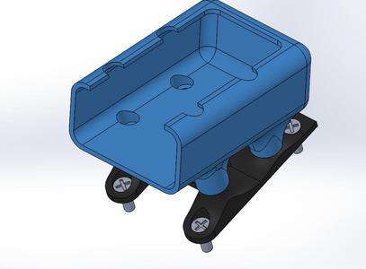 Soporte Mobius CAM en Racer Drone 