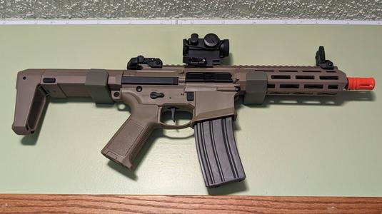 Wall Mount for Airsoft - Matrix "Calico Jack" AKA Double Eagle M904