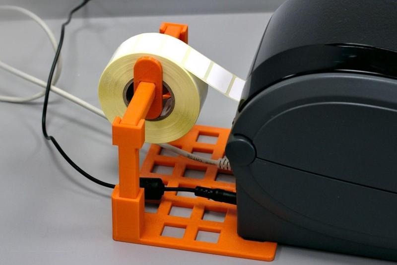 External Label Roll Holder