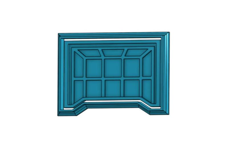 Football Goal Cookie Cutter