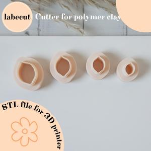 Mini Lemon polymer clay cutter