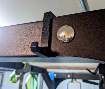 Power rack 2x2 accessory hook