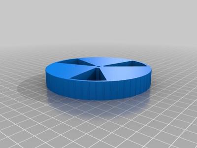 Radioactive airless high-friction RC car tire