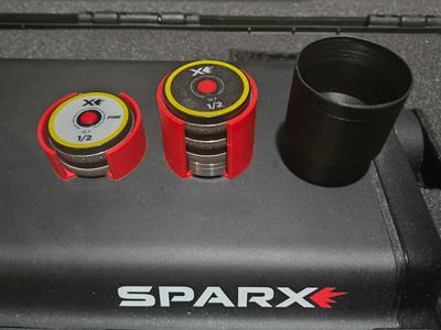 Sparx Grinding Ring Stacker & Accessories