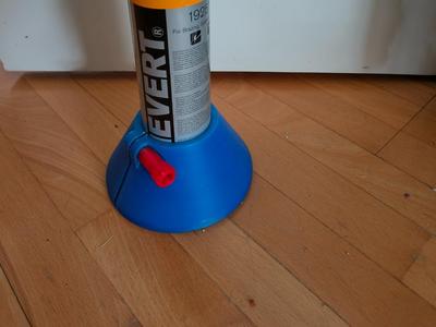 Gas torch bottle stabilizer