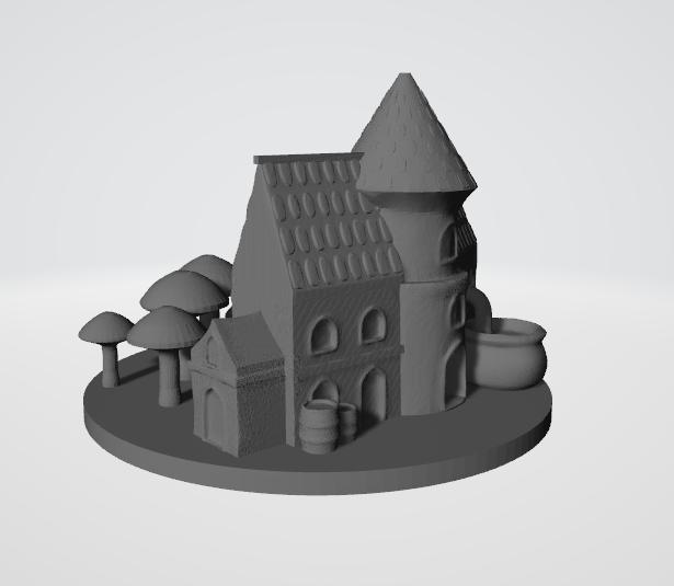 Laboratory, heroes, might magic, terrain, token game board