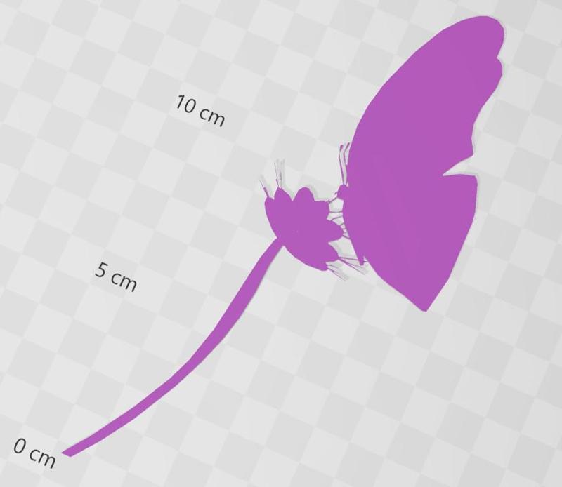 Bookmark Butterfly leaf separator