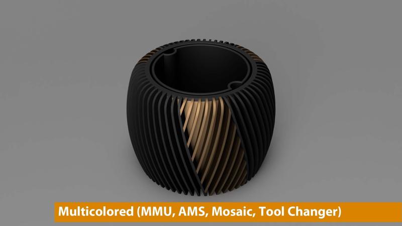 Fin Pot / Container 01 (MC)