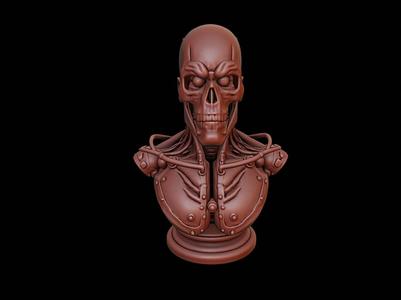 T-800 Terminator Bust