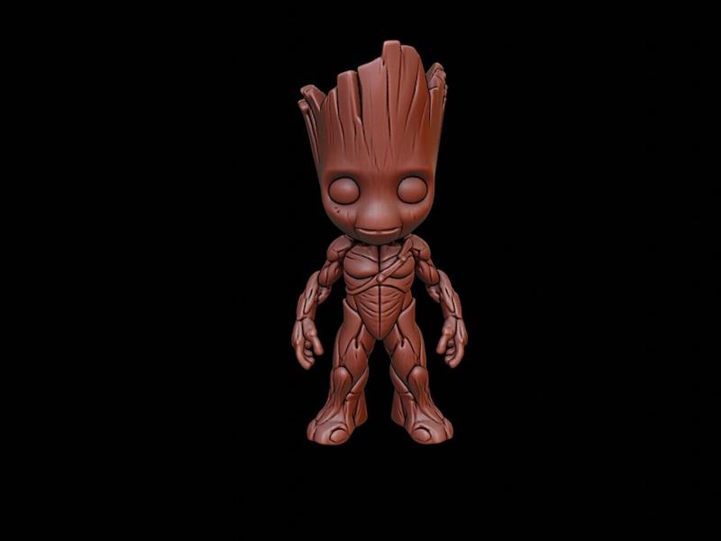 Groot figure Bust