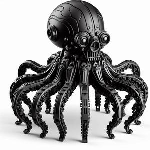 Robotic Starfish 3D Print – Futuristic Marine Inspired Sculpture