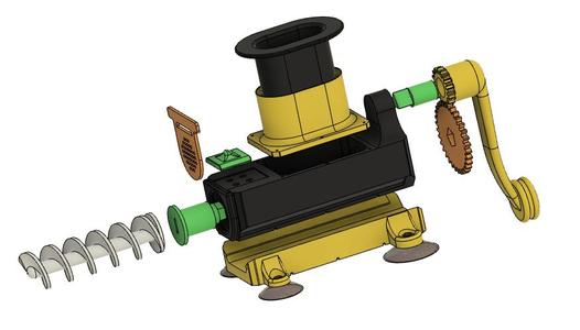 MegaExtruder - Auger based playdoh extruder