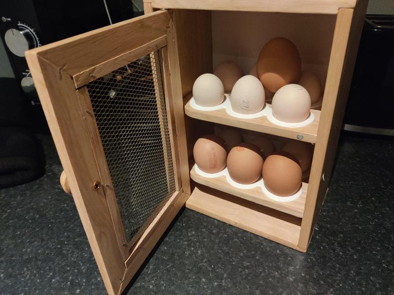 Egg Box Hole Reducer