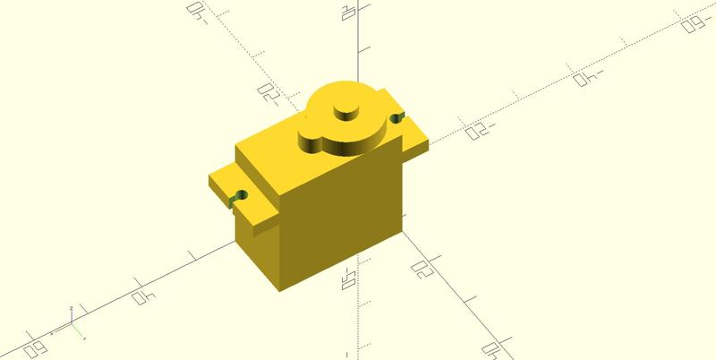 Microservo sg90 9g model