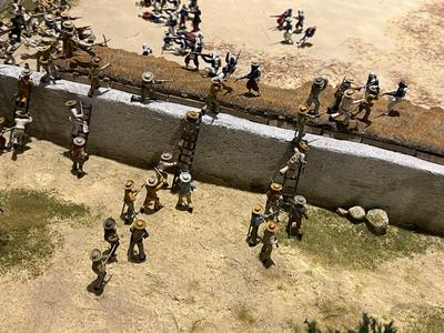 Mexican irregular cavalry 1862-1867 dismounted