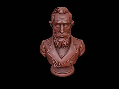 Abel Tasman Bust