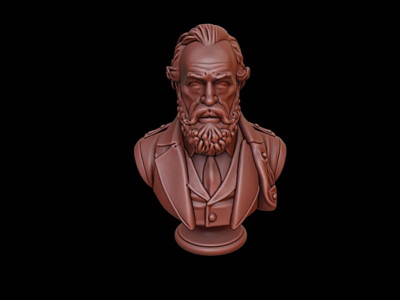 Abel Tasman Bust