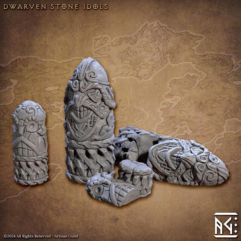 Dwarven Stone Idols (The Quest for Goldvein)