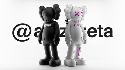 Kaws Off White Companion 2nd Bundle 2 Styles