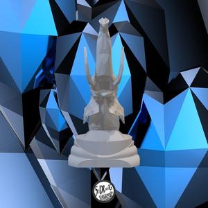 Titans Triumph Elephant - LowPoly - Bust - Head - Perfect Design - Easy Print - Decor - SoliDRawinGS0272
