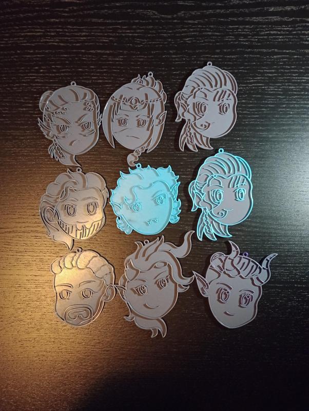 BG3 Christmas tree decorations