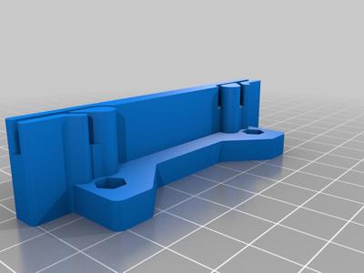 Belt carriage i3 extended for Anycubic i3 Mega Direct Drive - Bondtech BMG