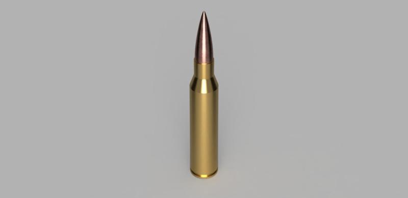 .338 Lapua Magnum Cartridge