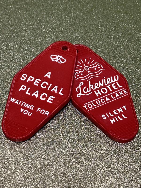 Lakeview Hotel keychain - Silent Hill 2