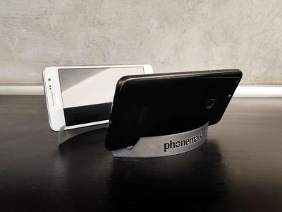 0.7 mm bookmark and phone stand in 13 minutes
