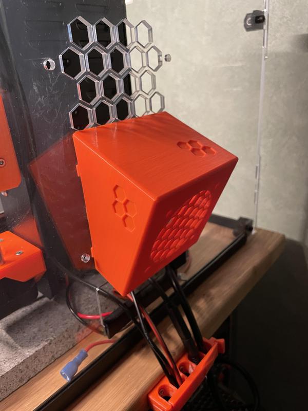 Fan case for Tukkari TS Acrylic