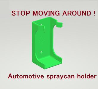 Spraycan holder (No rattle and side movement)