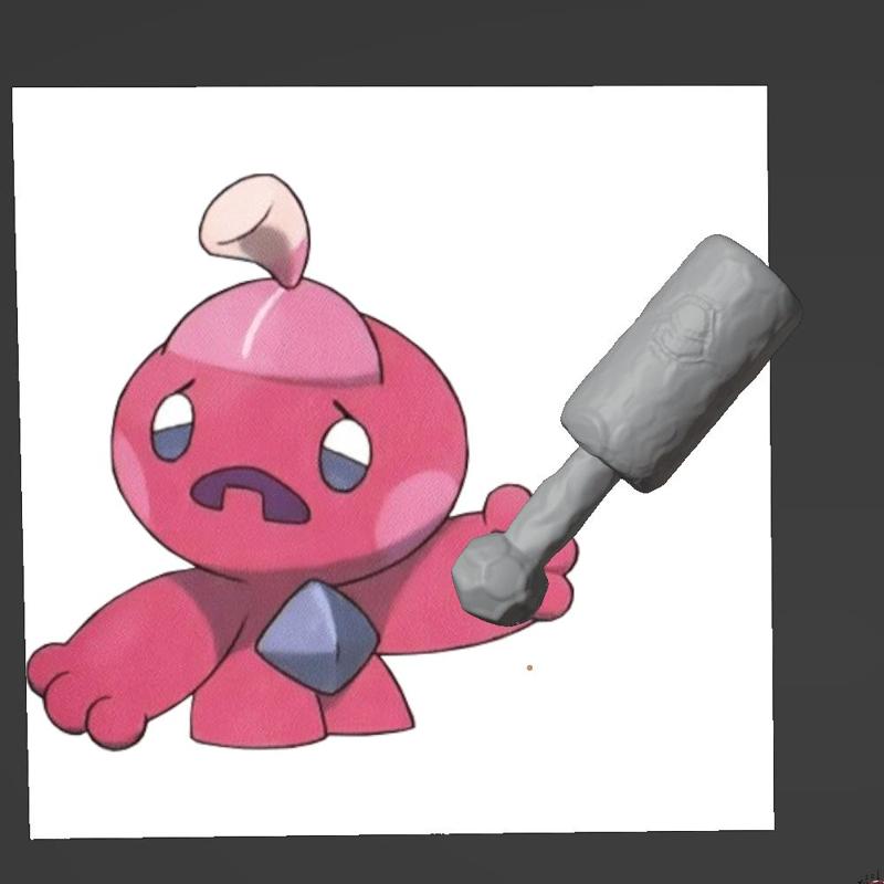 Pokemon Tinkatink Inspired Hammer