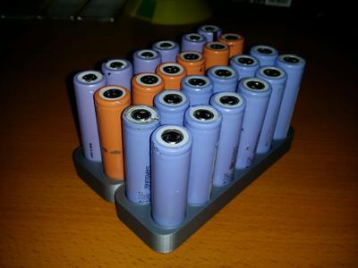 Batteries 18650 holder