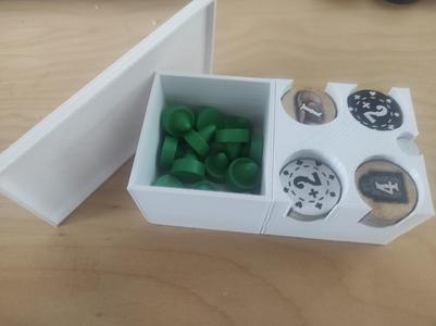 Revolver 2 board game token box