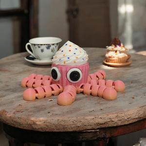 Flexi Articulating Cup Cake Octopus