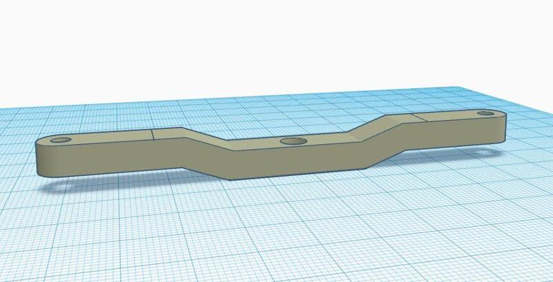 Modified Steering Bar to fit DS3218 Servo