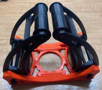 Mega Anti-Tangle Spool Holder - Anti fold bar