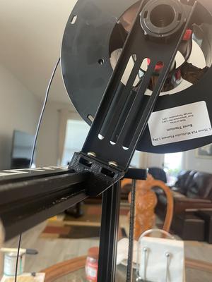 Ender 3 Angle Spool Mount w/nut access