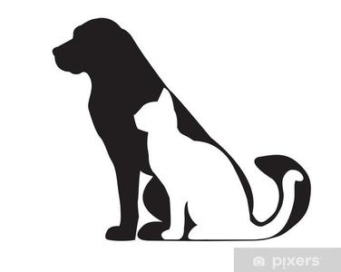 Cat and dog wall decor